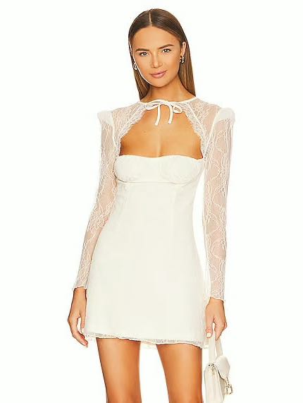 White Lace Dress