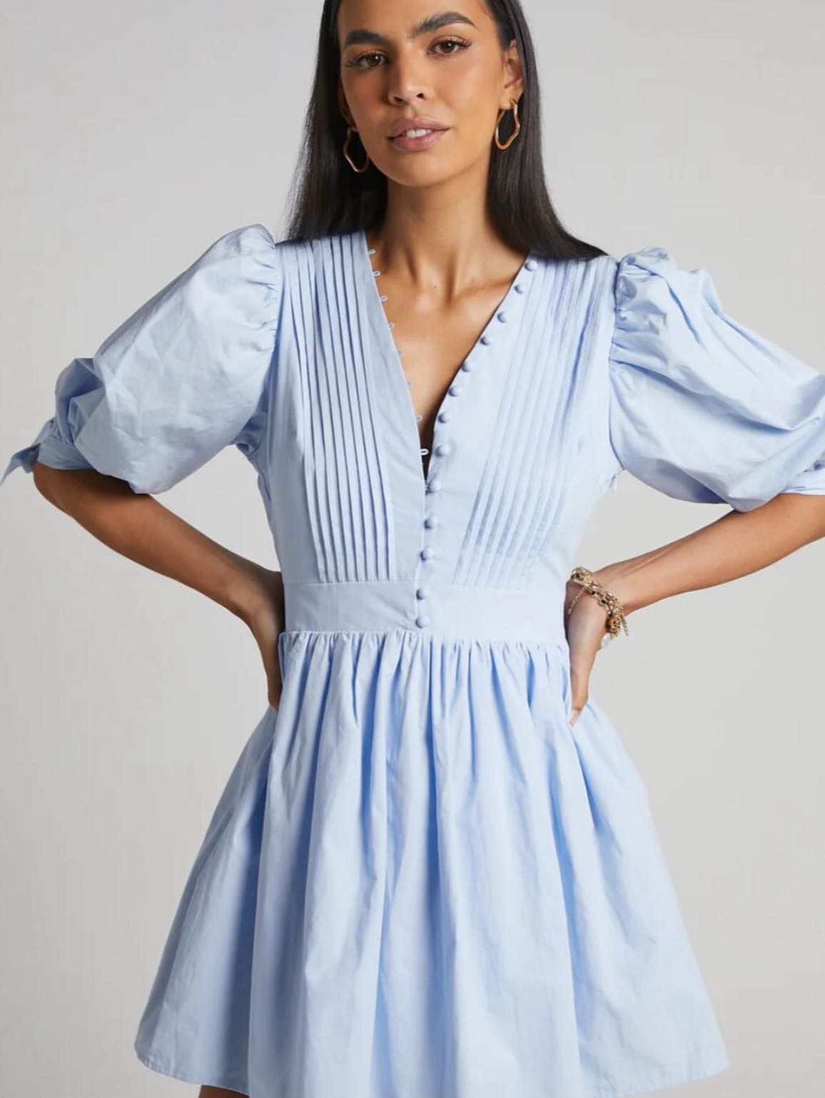 Showpo Blue Mini Dress