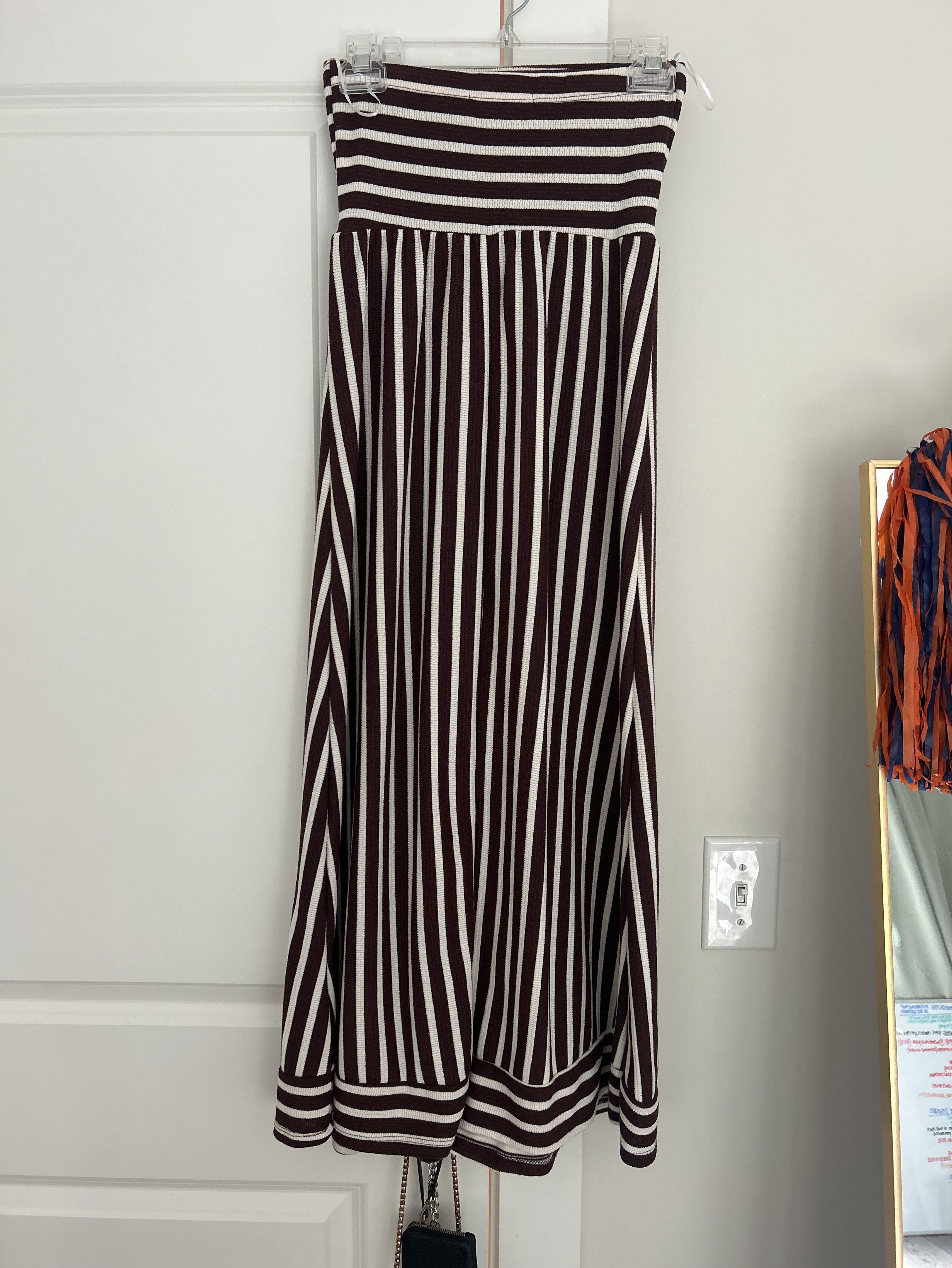 Strapless And Striped