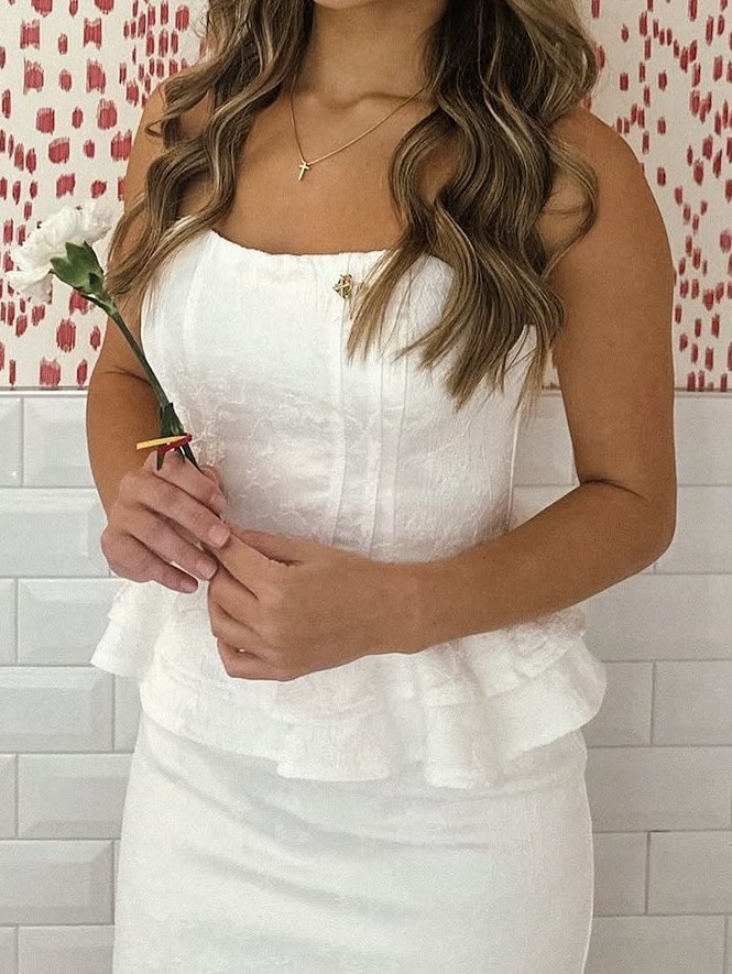 lulus peplum dress