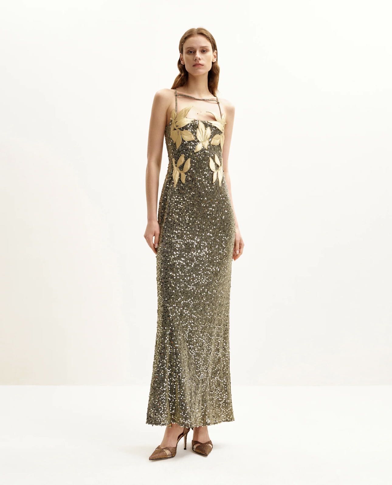 Sparkly maxi dress