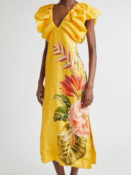 Farm Rio Linen Dress