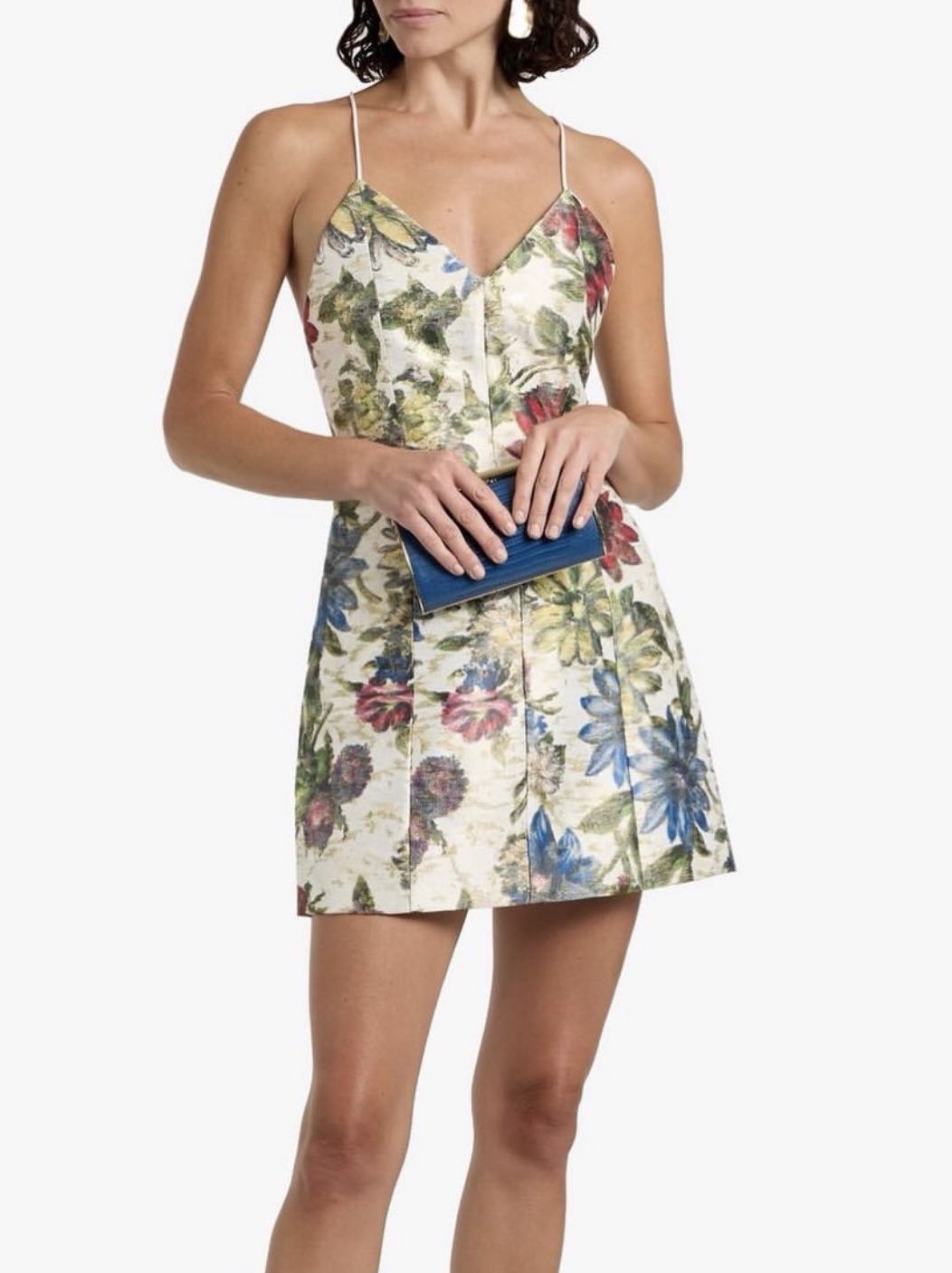 Alice + Olivia Floral Mini Dress