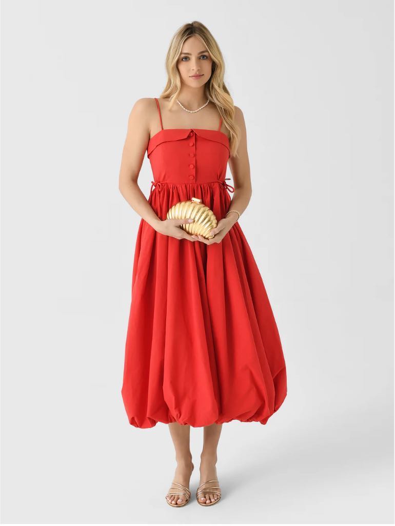 WOMEN'S TARYN DRESS HUNTER BELL