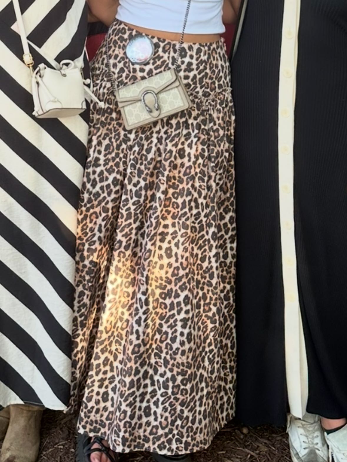 Anthropologie Cheetah Skirt