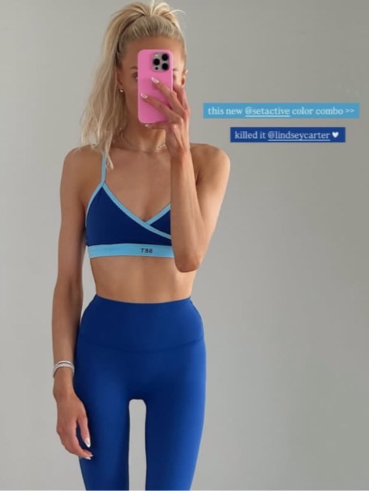 Royal Blue Activewear Set