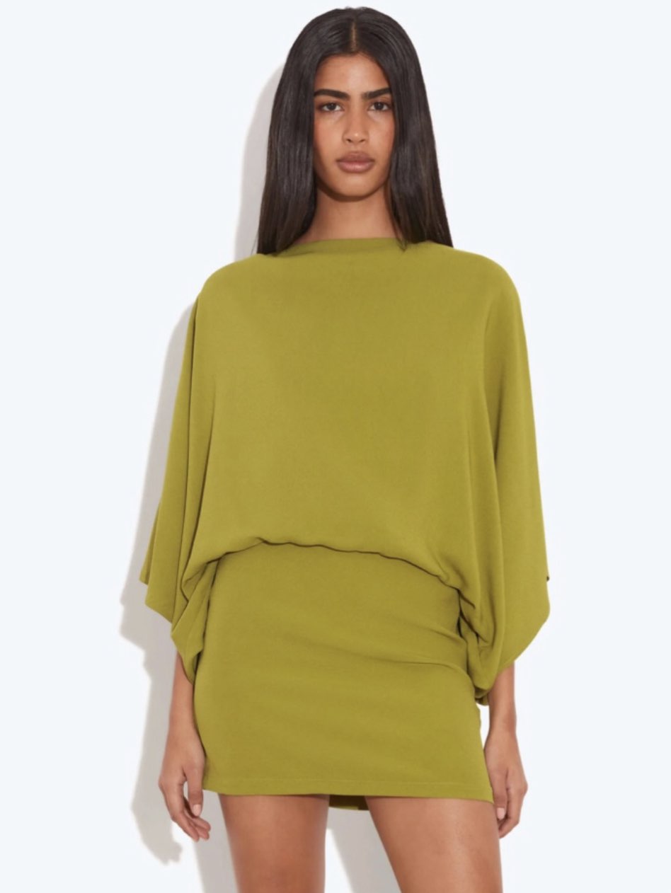 Apple Green Mini Dress