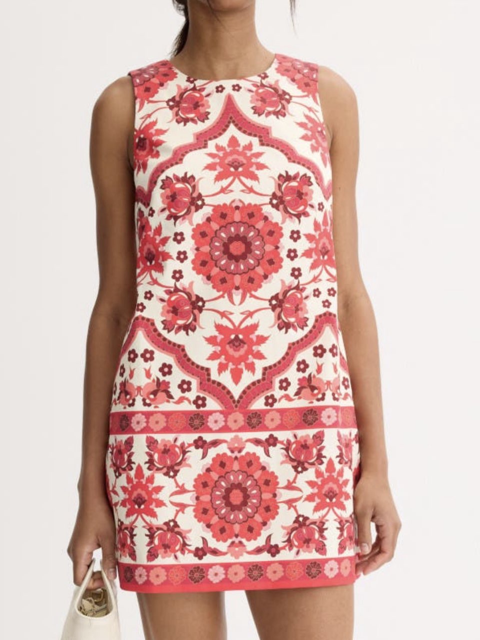 Red pattern mini