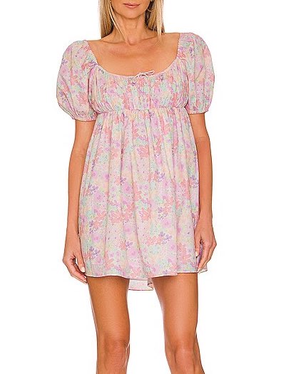 For Love & Lemons Kennedy Mini Dress