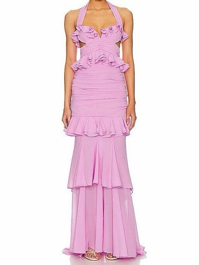 Majorelle lilac Jerry gown