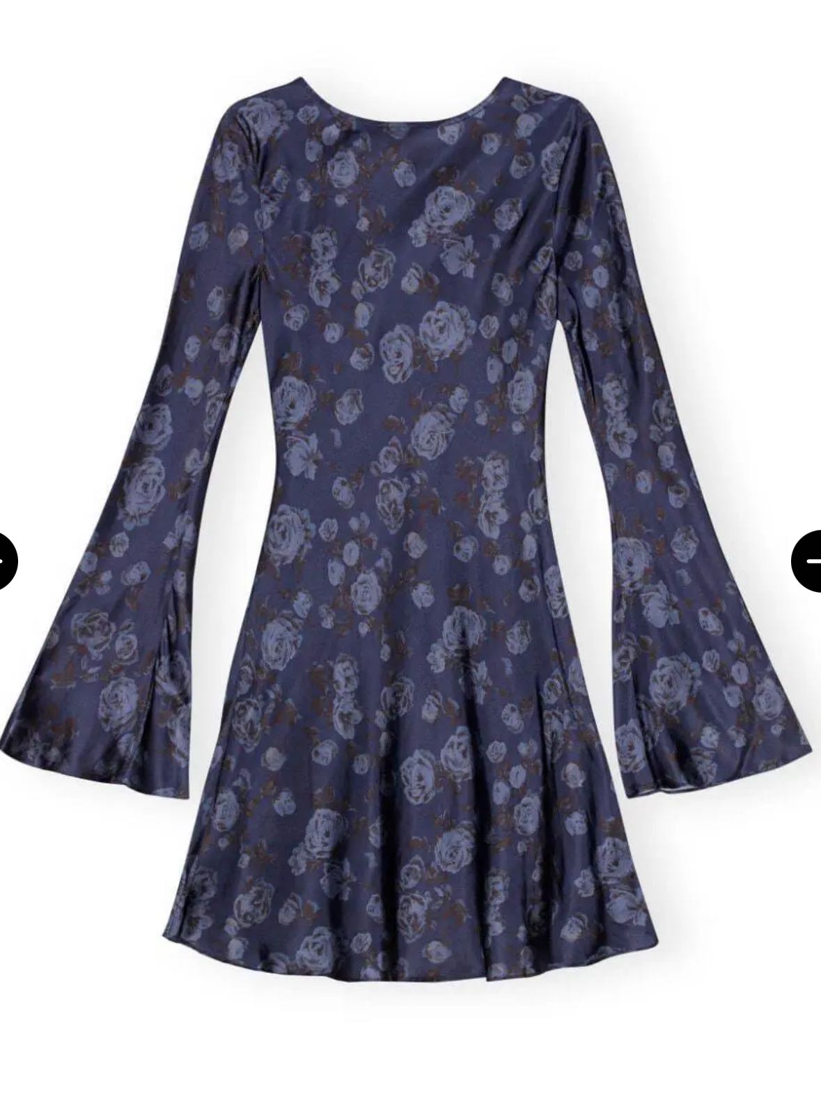 Floral-Print Mini Skater Dress