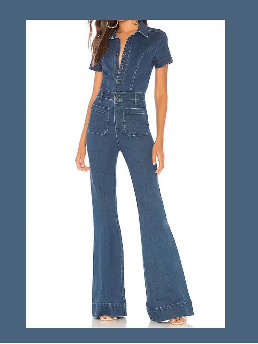 Denim jumpsuit