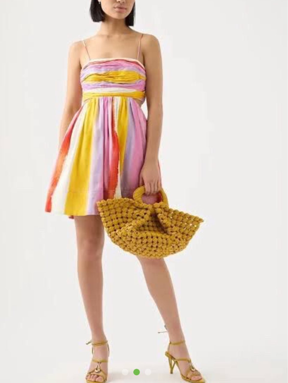 Aje Liza Ruched Dress