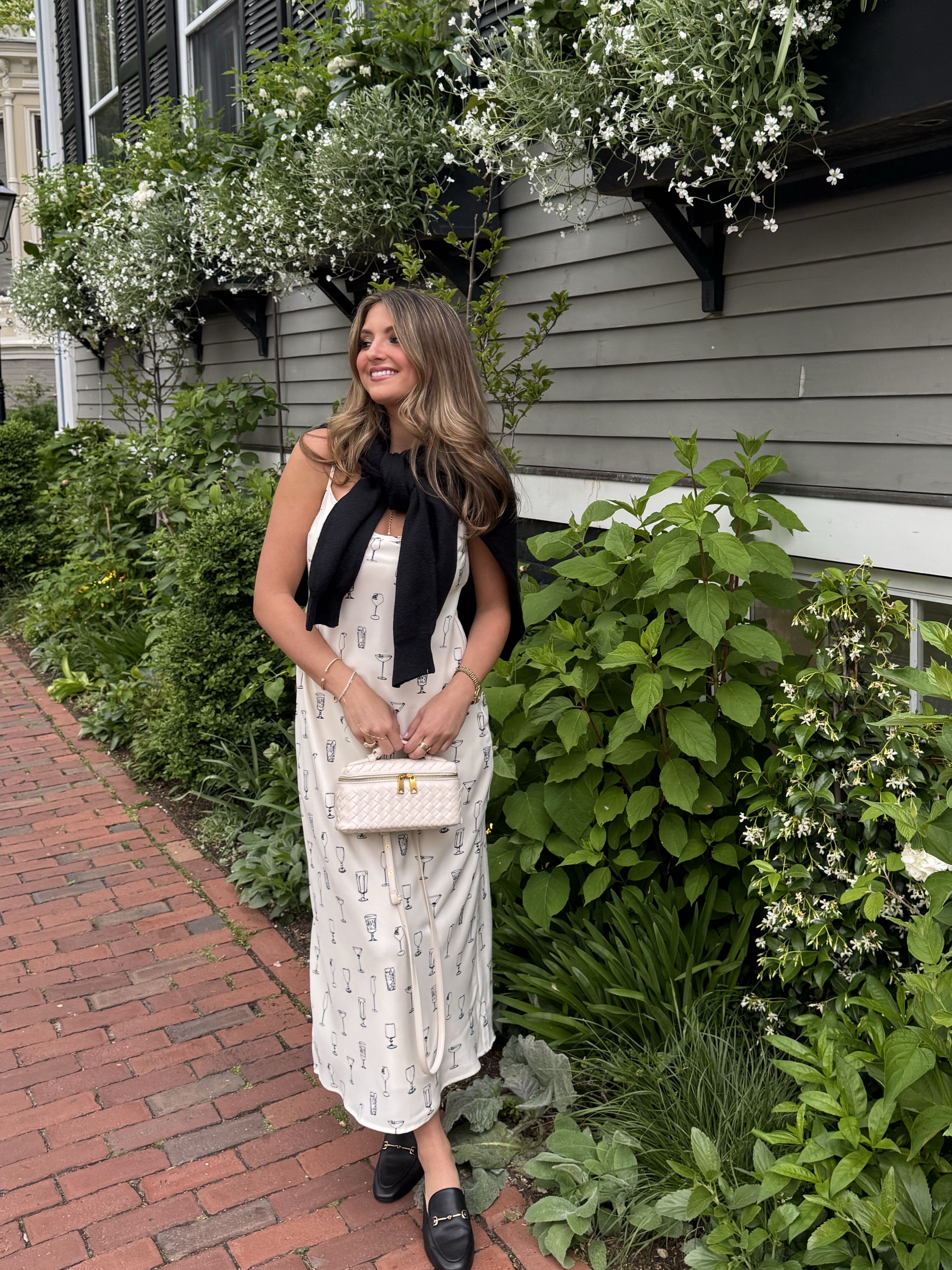 Cocktail Slip Midi Dress