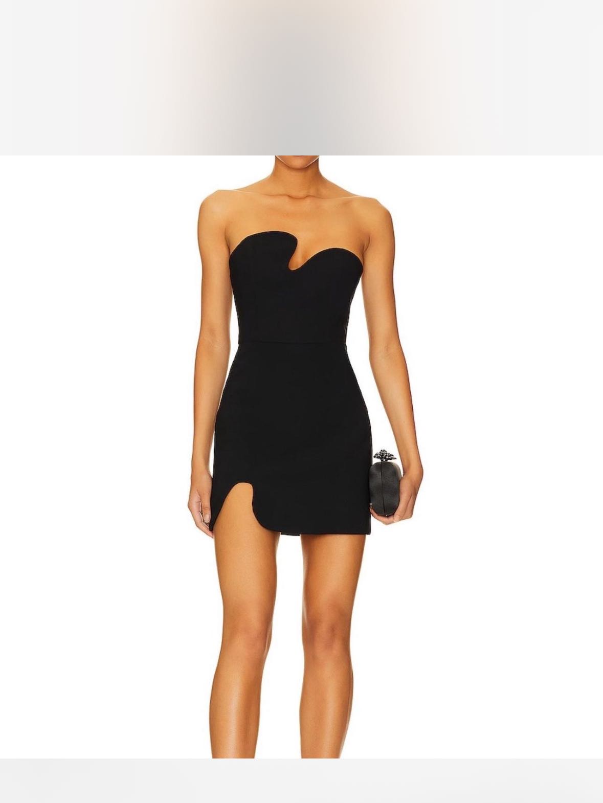 Amanda Uprichard Black Puzzel Dress