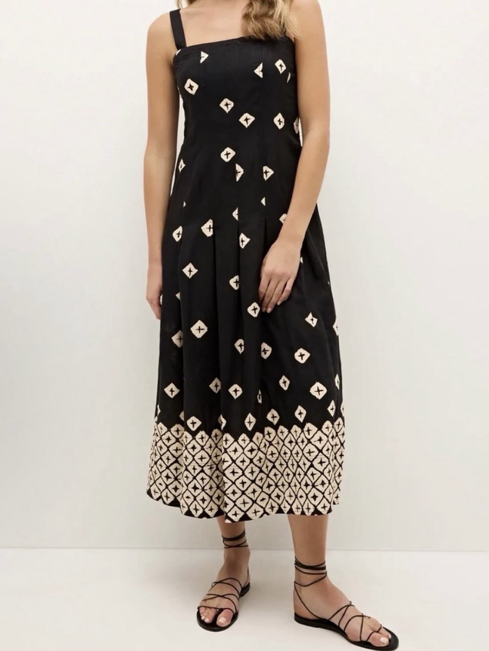 Marie Oliver Geometric Dixon Maxi Dress