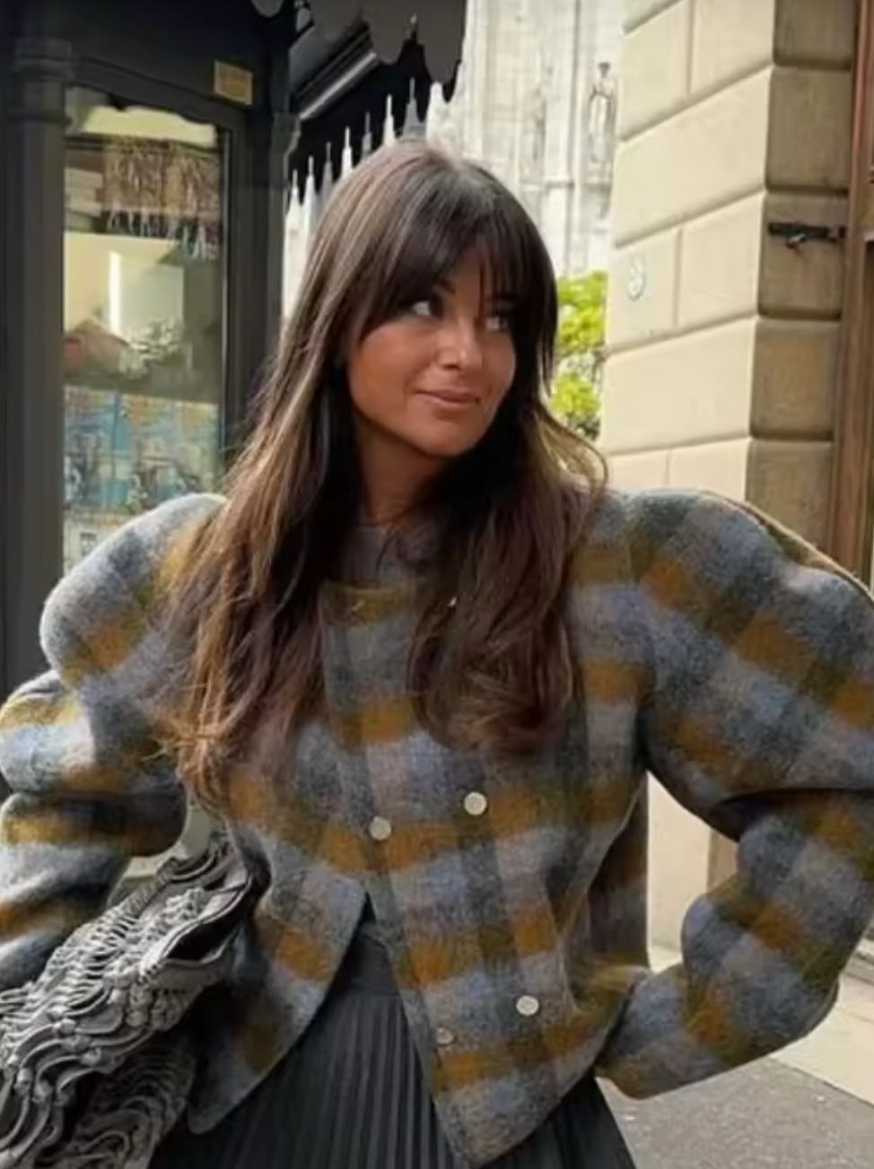 Gingham jacket