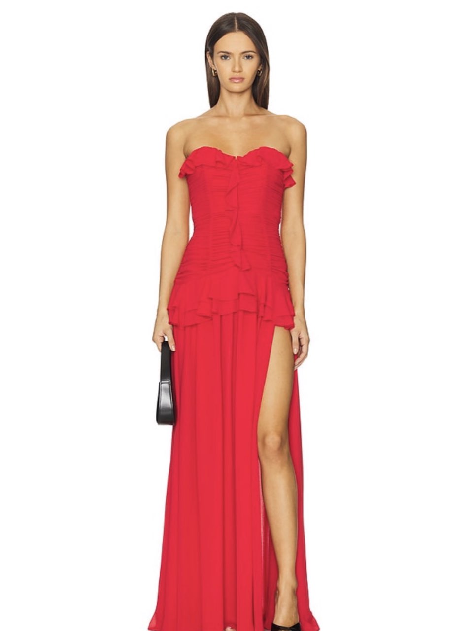 Lovers and Friends Maddie Gown in Red
