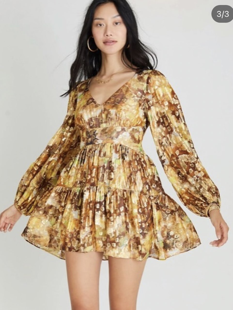 Bohemian Print Mini Dress