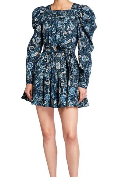 Ulla Johnson Navy Dress