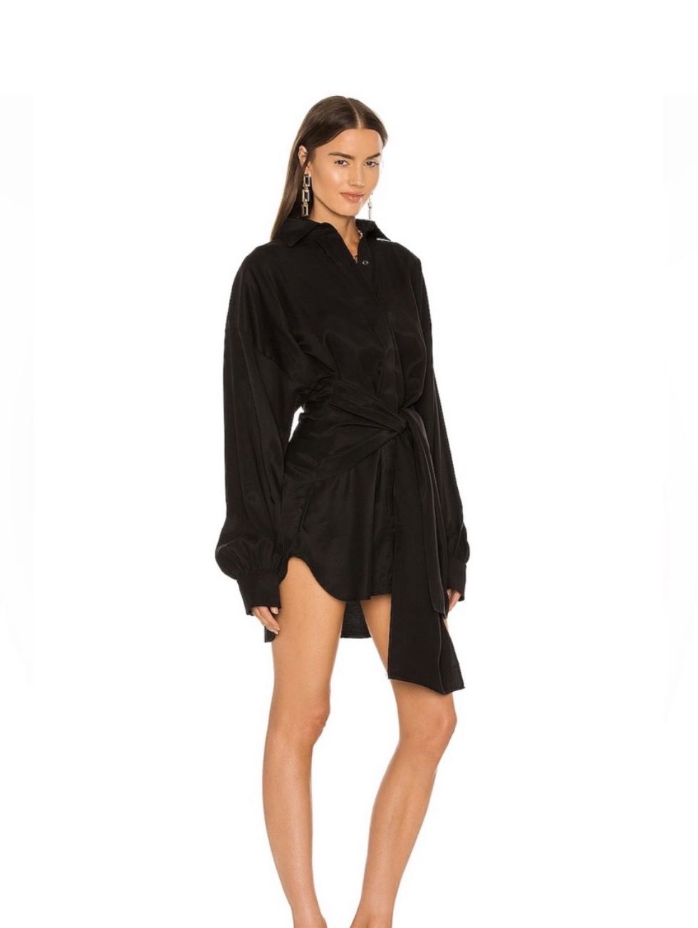 Nonchalant long sleeve dress