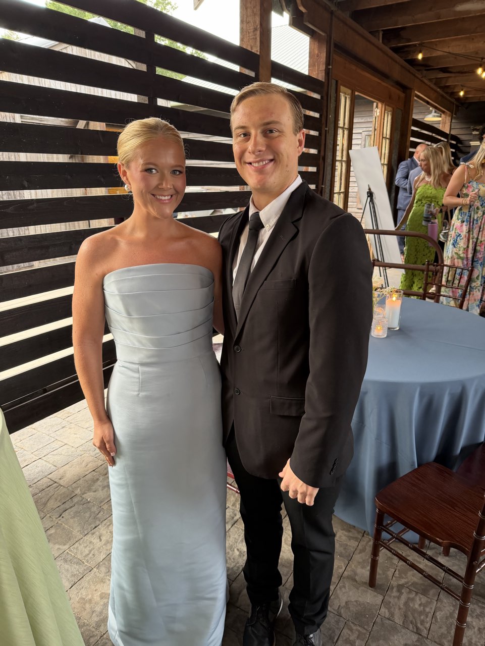 Ice Blue Formal Dress