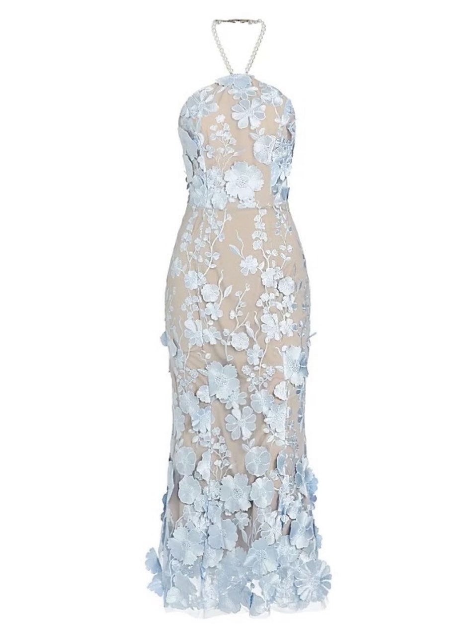 Elliatt Blue Floral Maxi Dress