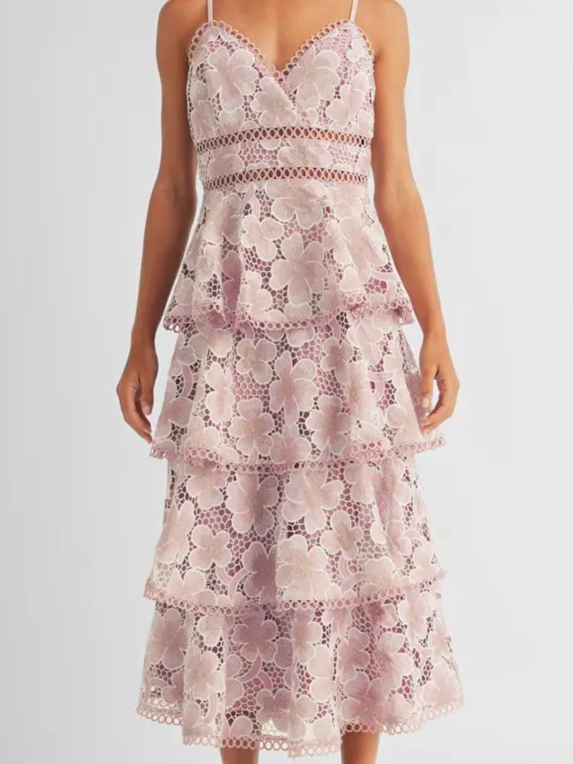 Purple formal dress