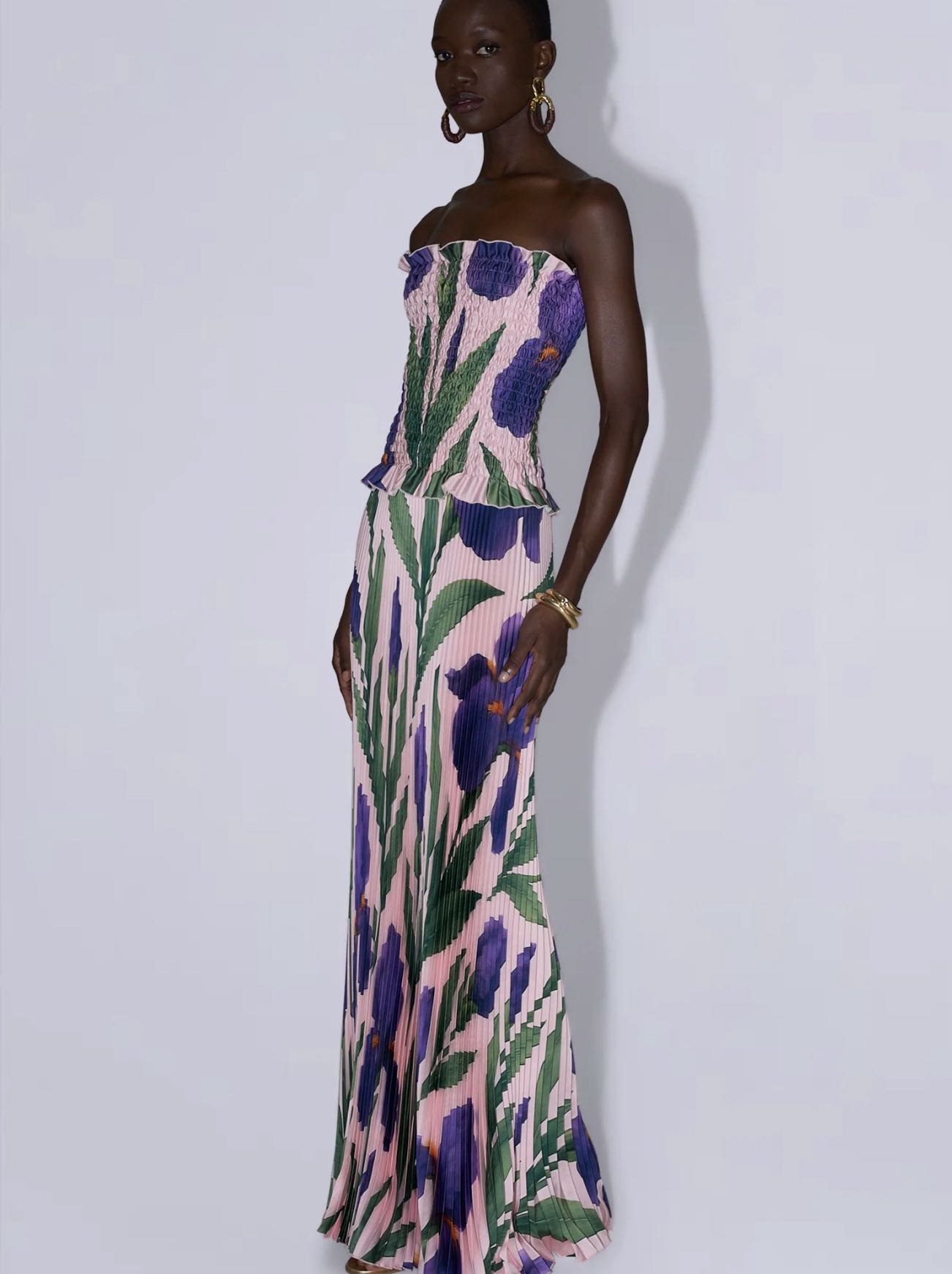 L’IDÉE Maya Gown Iris Garden