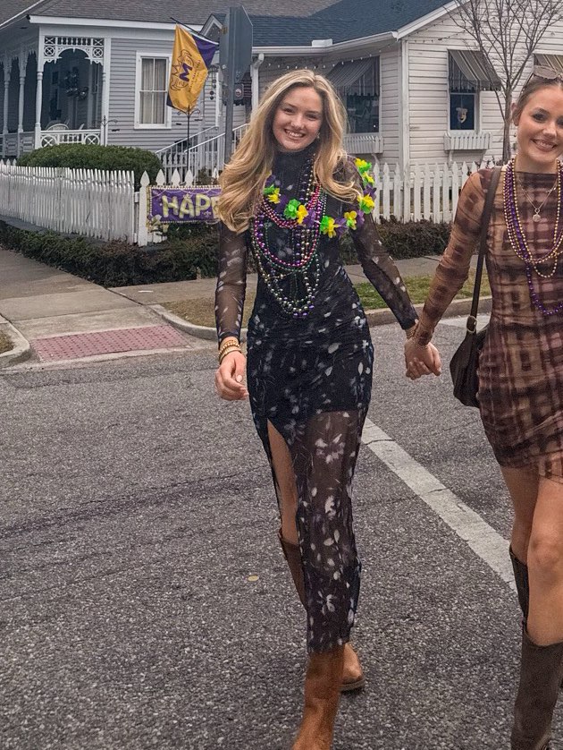 Ambrose Floral Mesh Dress