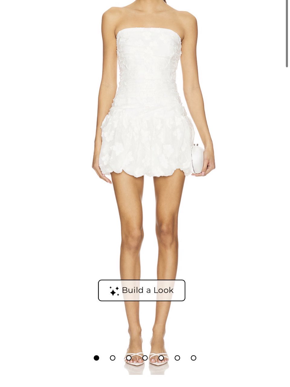 Amanda Uprichard Rendezvous Dress in White
