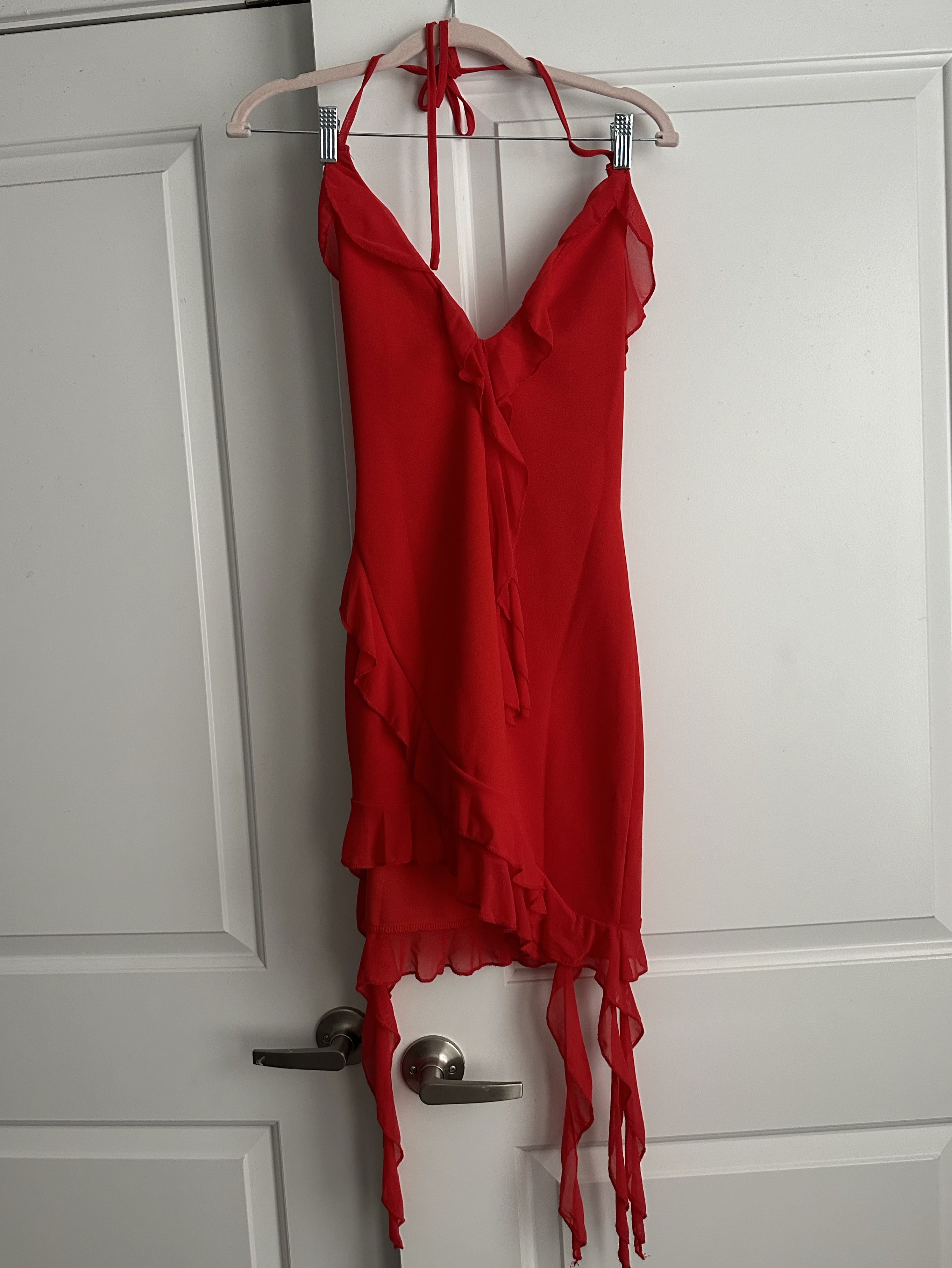 Red dress