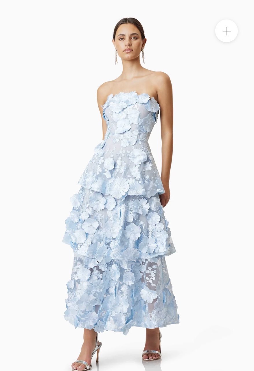 Selene Maxi Tiered Dress Elliatt