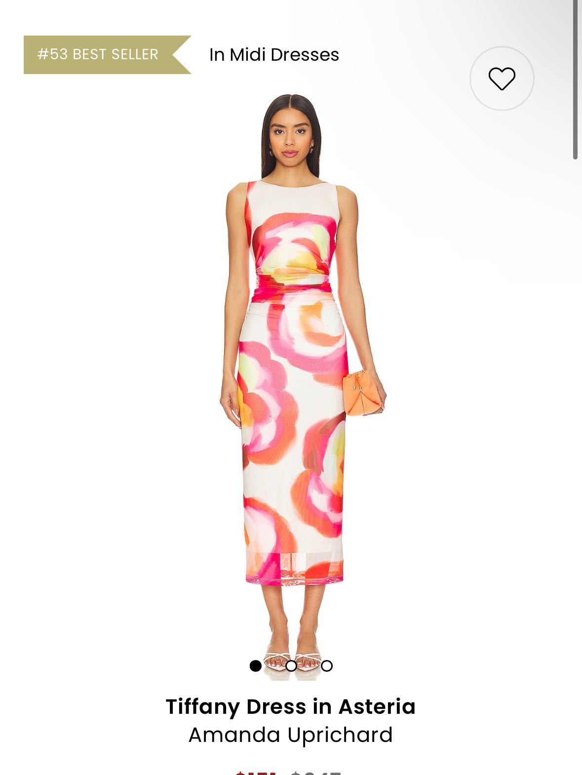 Tiffany dress is Asteria