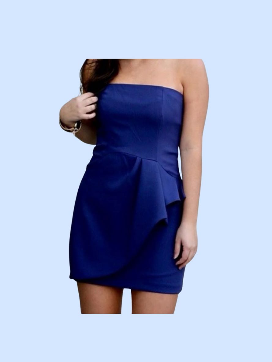 royal blue Karlie mini dress!