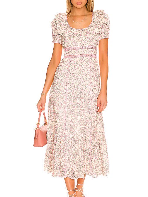 Stassie Dress in Petunia