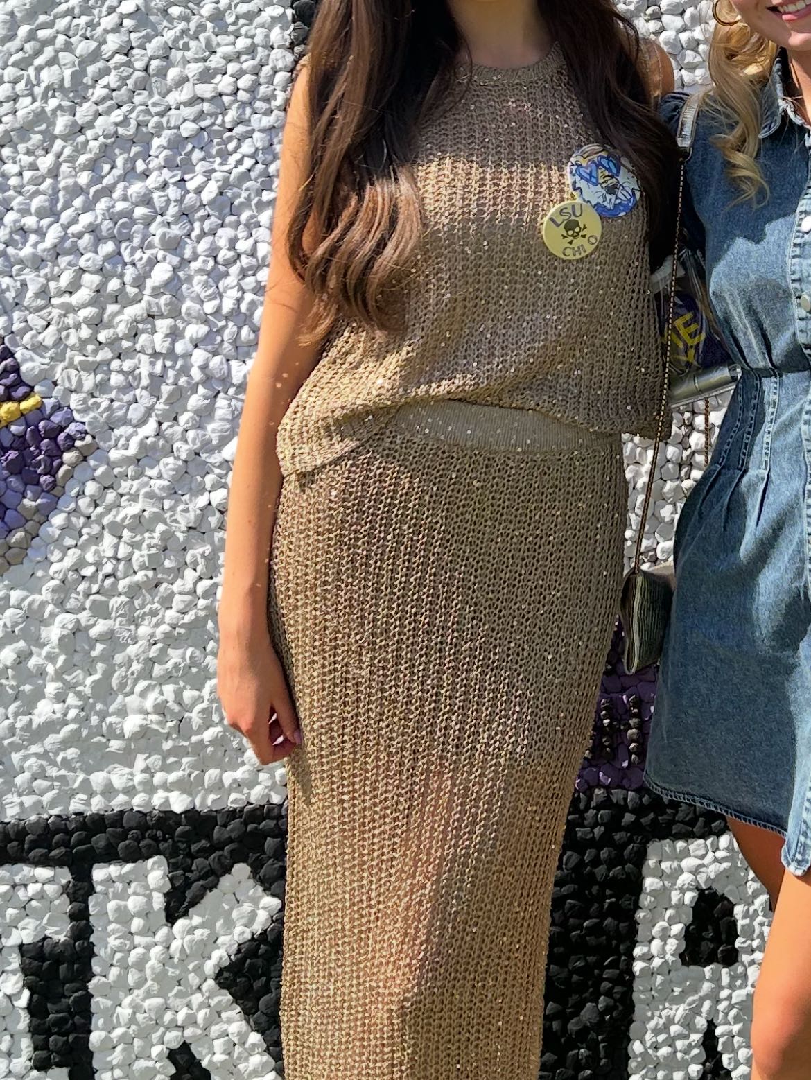 Sparkly Knit Set