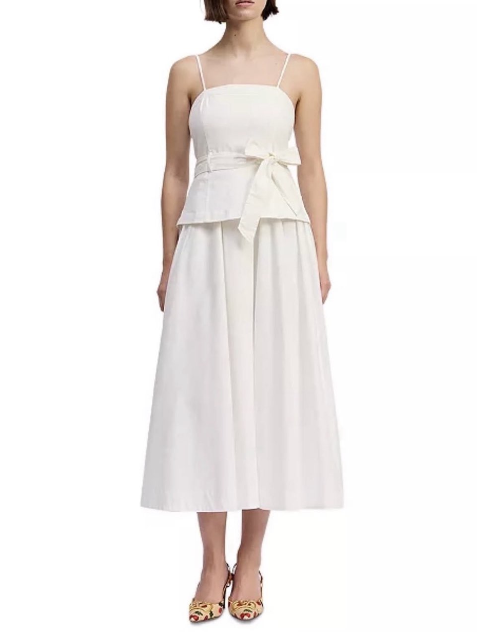 White En Saison midi dress!