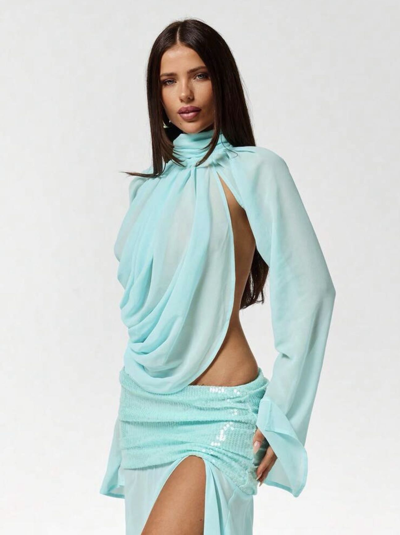 High Neck Top