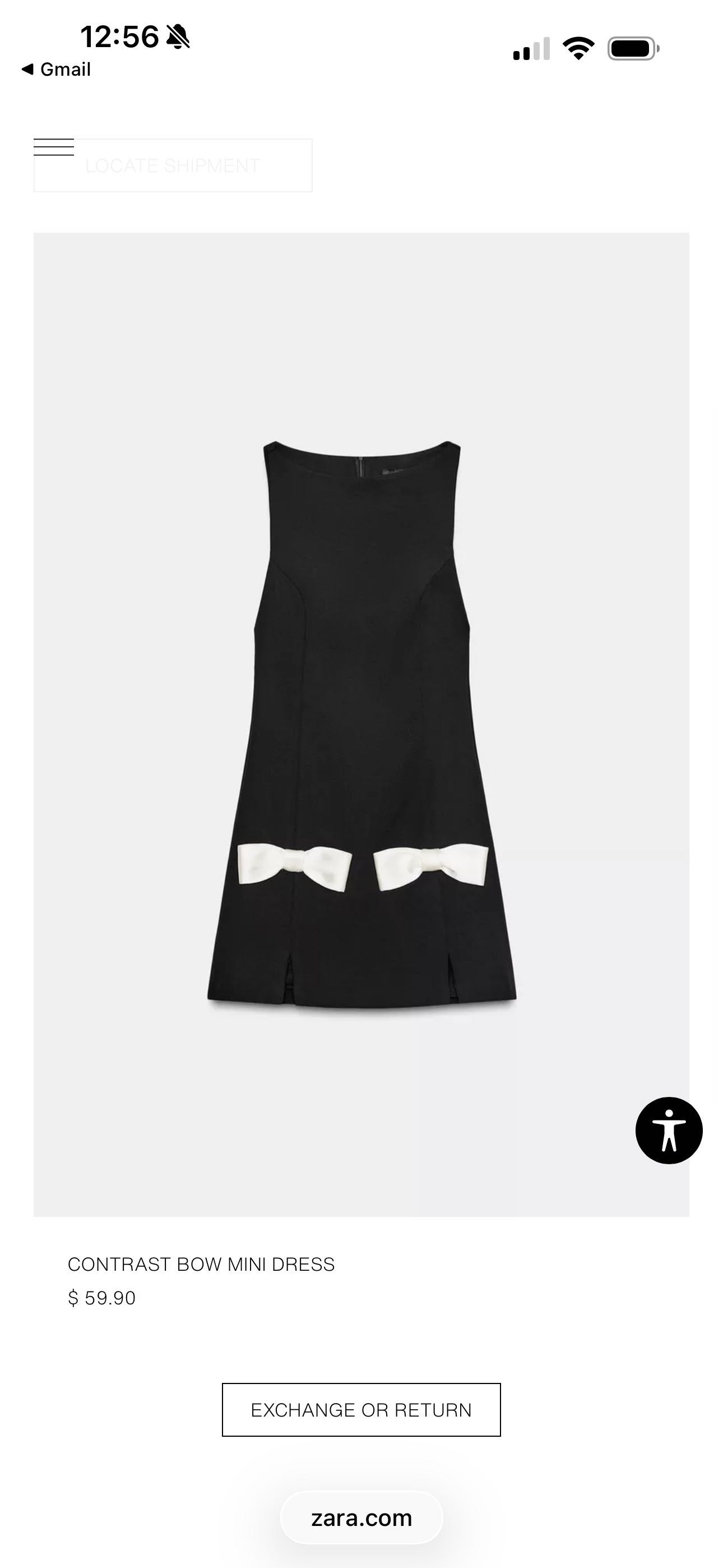 Cocktail dress with bows