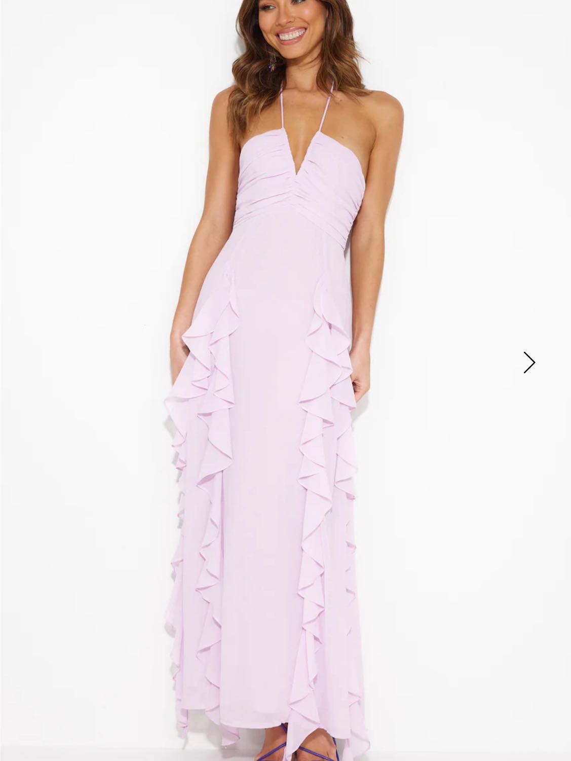 Hello Molly Lilac Maxi Dress