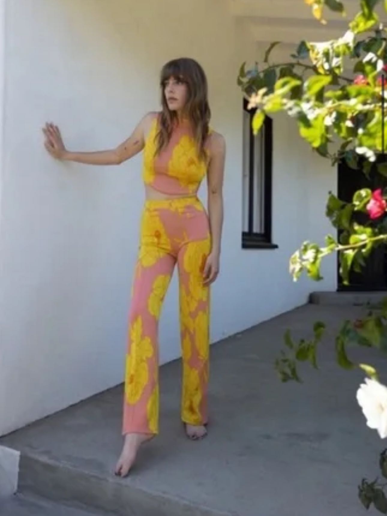 Zara jacquard set