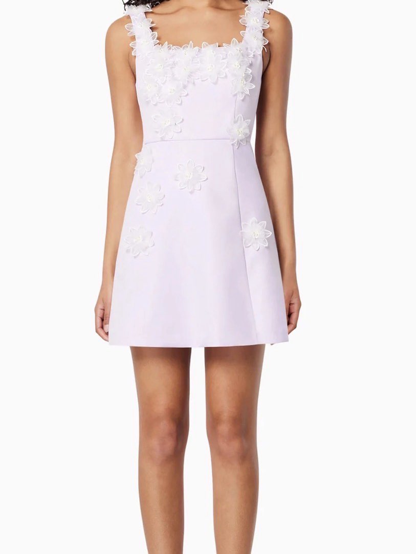 Purple Elliatt Mini Dress