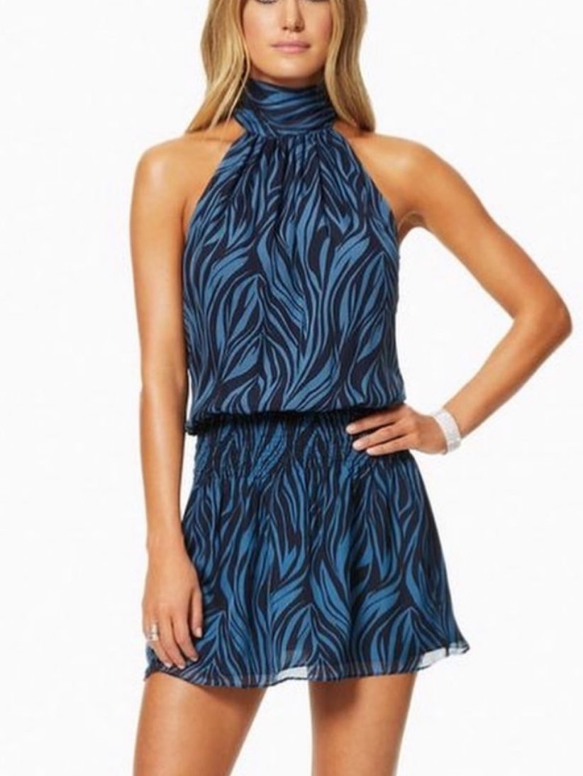 Ramy Brook tiger stripe dress