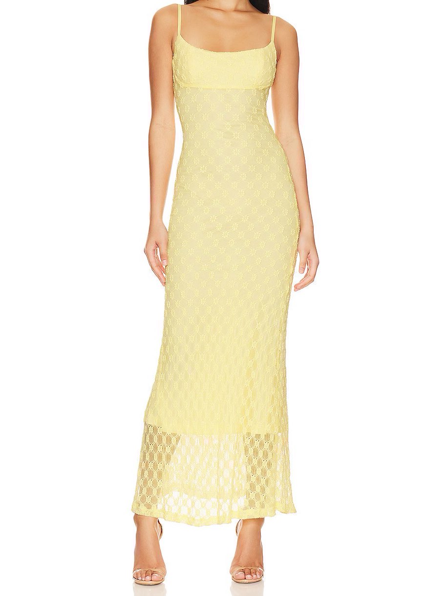 Adoni Mesh Maxi Dress