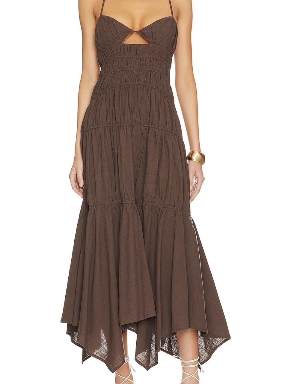 Brown Maxi Dress