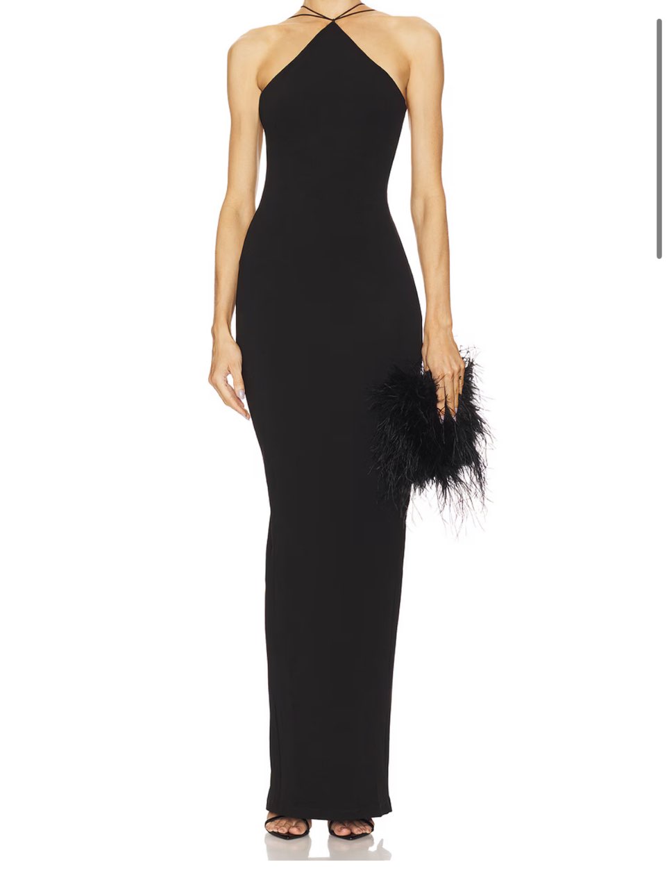 Revolve Trinity Gown in Black