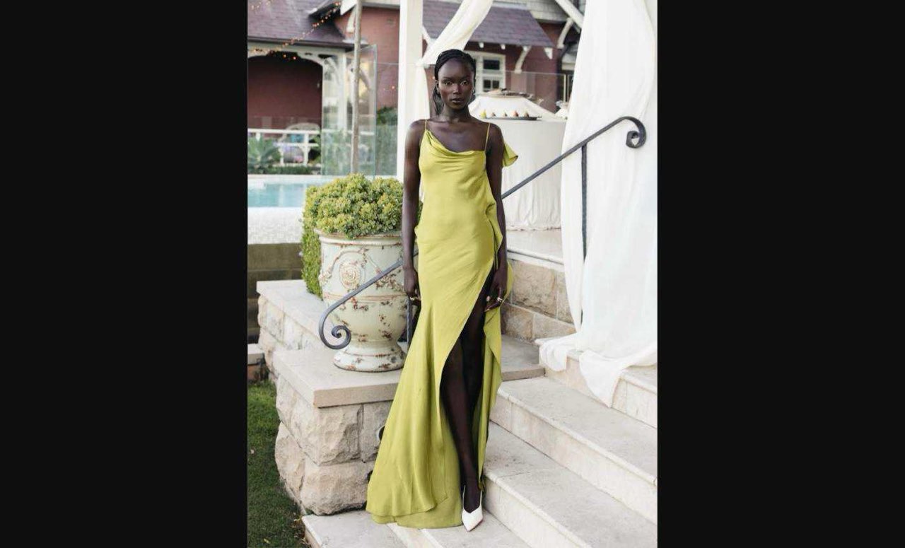 Arcina Ori Odessa Pistachio Dress