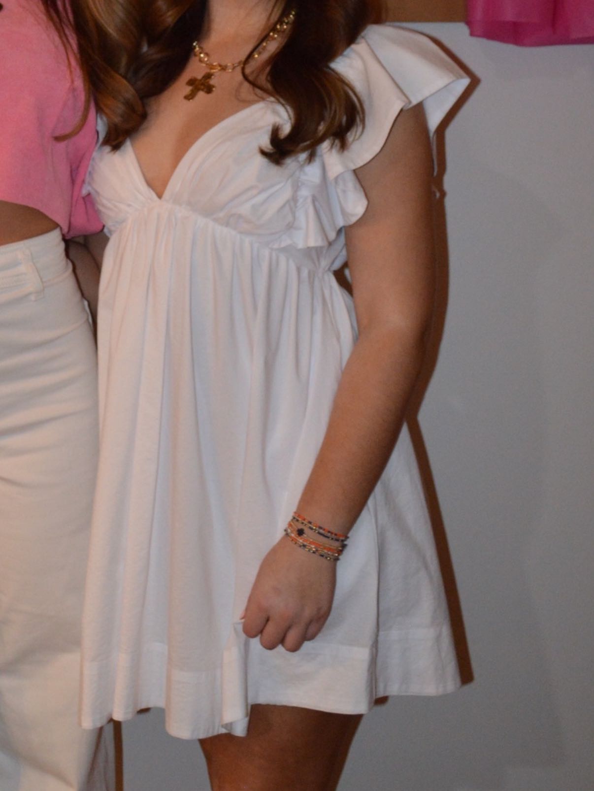 fun white dress