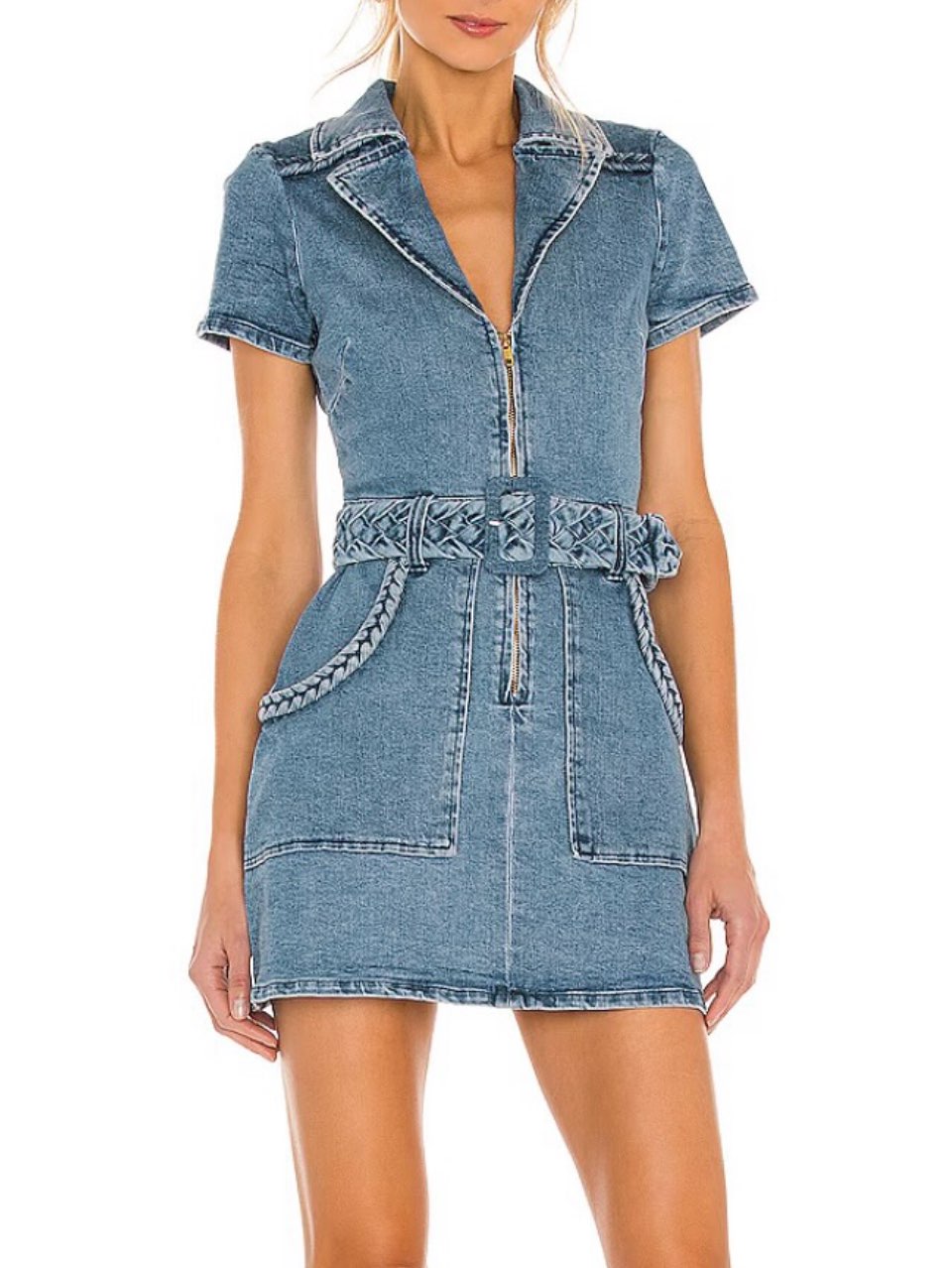 Show Me Your Mumu Denim Dress